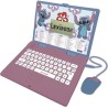 LEXIBOOK - Ordinateur éducatif bilingue Stitch - 124 activités (Fran