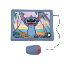 LEXIBOOK - Ordinateur éducatif bilingue Stitch - 124 activités (Fran