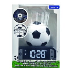 Réveil digital avec veilleuse Ballon de Foot et effets sonores