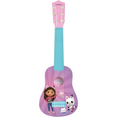 Lexibook - Ma Premiere Guitare Gabby et la maison magique - 53cm - Gui