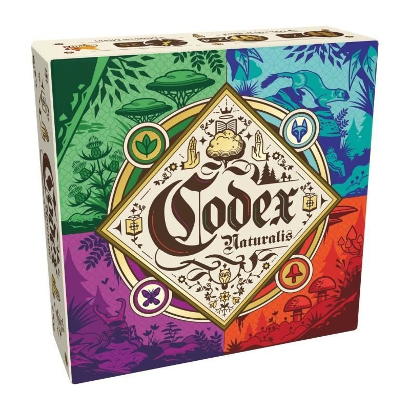 Codex Naturalis - Asmodee - Jeu de stratégie - Des 7 ans Codex Naturalis - Asmodee - Jeu de stratégie - Des 7 ans