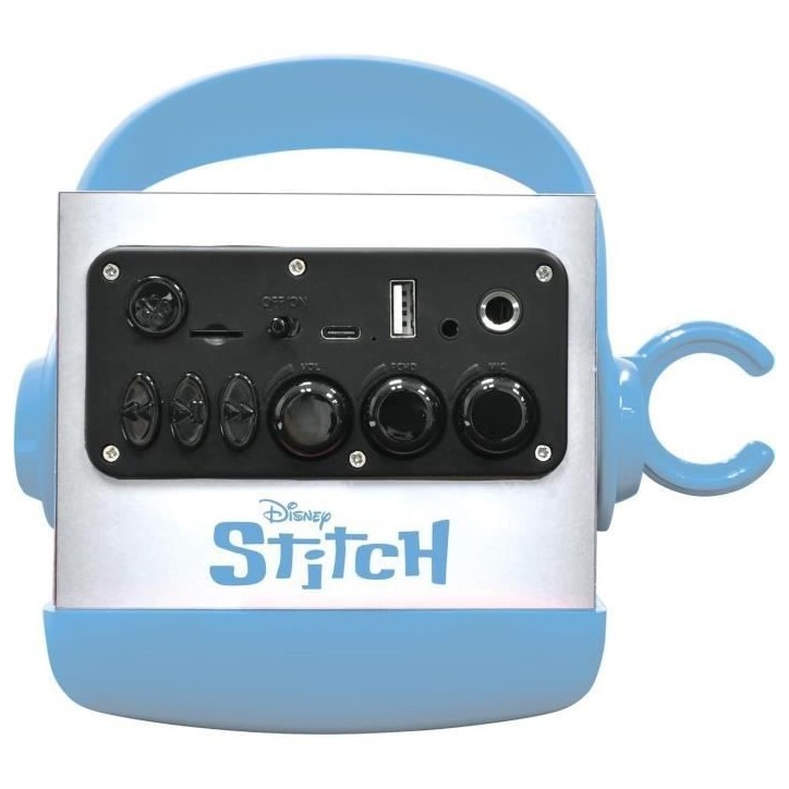 Puissante enceinte Bluetooth lumineuse Stitch avec micro