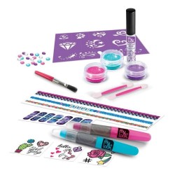 LEXIBOOK - Kit de beauté 3 en 1 pailleté