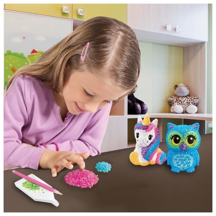 LEXIBOOK - Création de figurines 3D en pierres précieuses