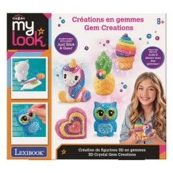 LEXIBOOK - Création de figurines 3D en pierres précieuses