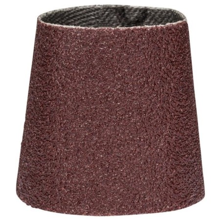 Lot de 3 abrasifs coniques Bosch PRR 30mm G80 pour poncer bois, métal