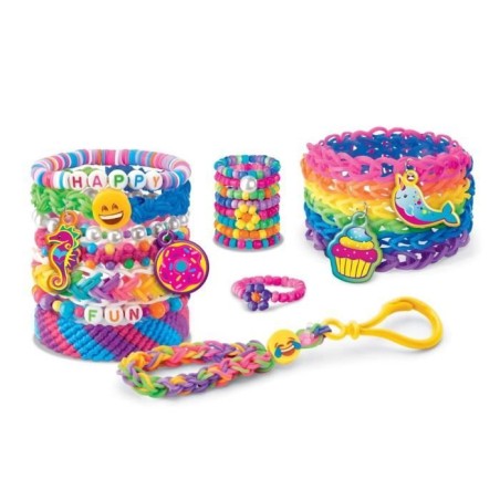 LEXIBOOK - Atelier de création de bracelets de l'amitié tout-en-un