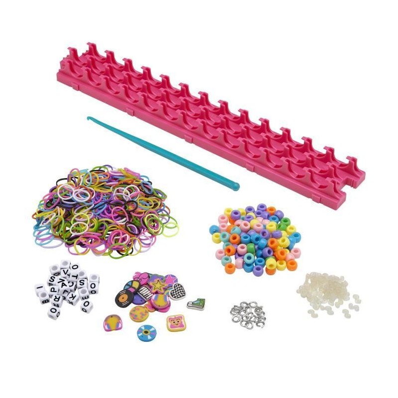 LEXIBOOK - Kit de bracelet élastiques a tisser Rock 'n' roll LEXIBOOK - Kit de bracelet élastiques a tisser Rock 'n' roll
