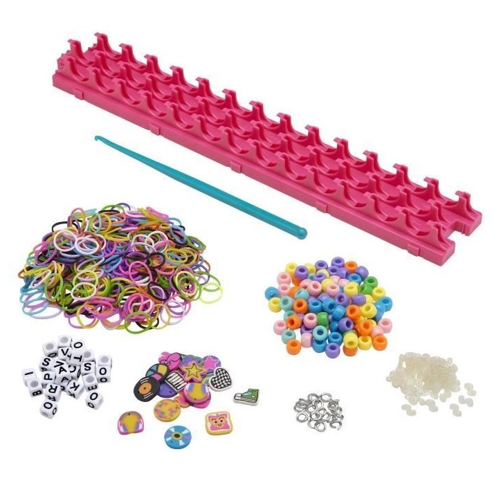 LEXIBOOK - Kit de bracelet élastiques a tisser Rock 'n' roll LEXIBOOK - Kit de bracelet élastiques a tisser Rock 'n' roll