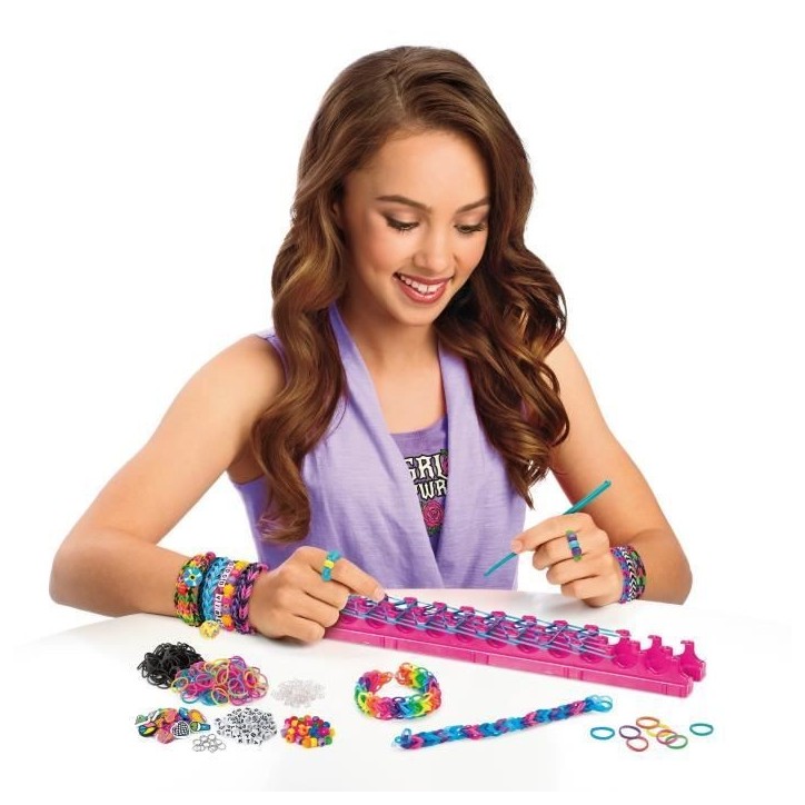 LEXIBOOK - Kit de bracelet élastiques a tisser Rock 'n' roll LEXIBOOK - Kit de bracelet élastiques a tisser Rock 'n' roll
