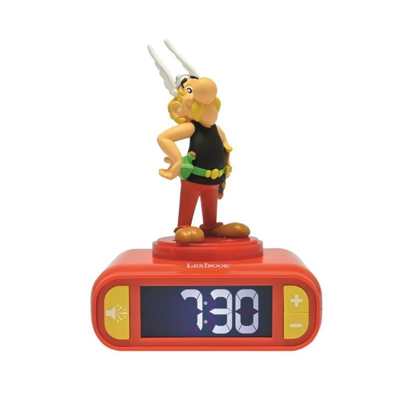 LEXIBOOK - Réveil veilleuse digital - Asterix - 3D lumineux et sonore LEXIBOOK - Réveil veilleuse digital - Asterix - 3D lumineux et sonore