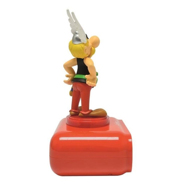 LEXIBOOK - Réveil veilleuse digital - Asterix - 3D lumineux et sonore - Enfant
