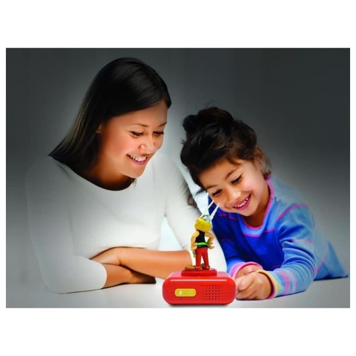 LEXIBOOK - Réveil veilleuse digital - Asterix - 3D lumineux et sonore - Enfant