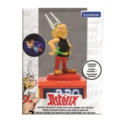 LEXIBOOK - Réveil veilleuse digital - Asterix - 3D lumineux et sonore