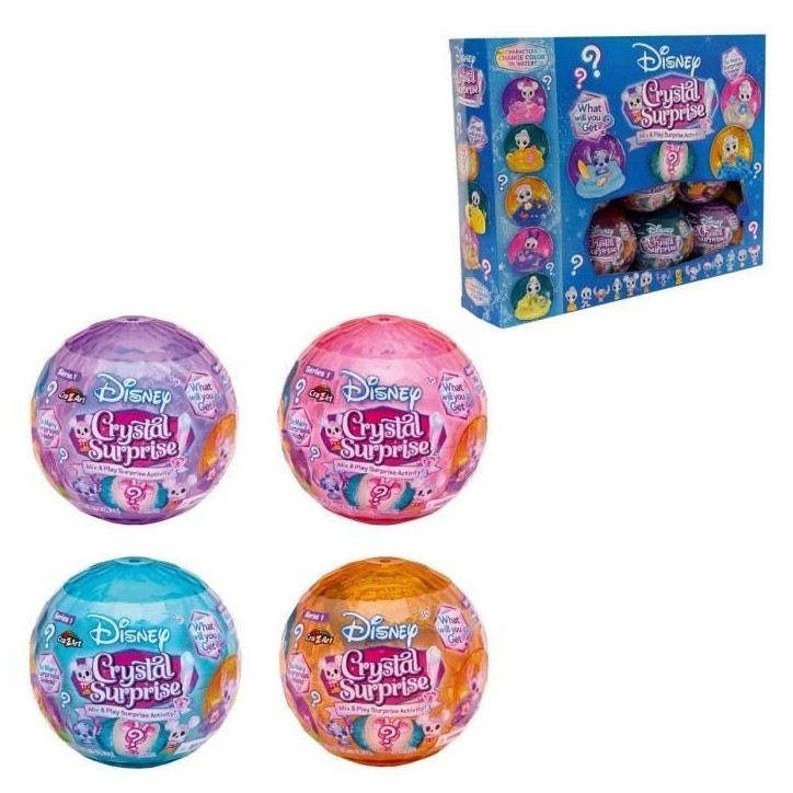 LEXIBOOK - Boules surprise crystal Disney Série 2.5 LEXIBOOK - Boules surprise crystal Disney Série 2.5