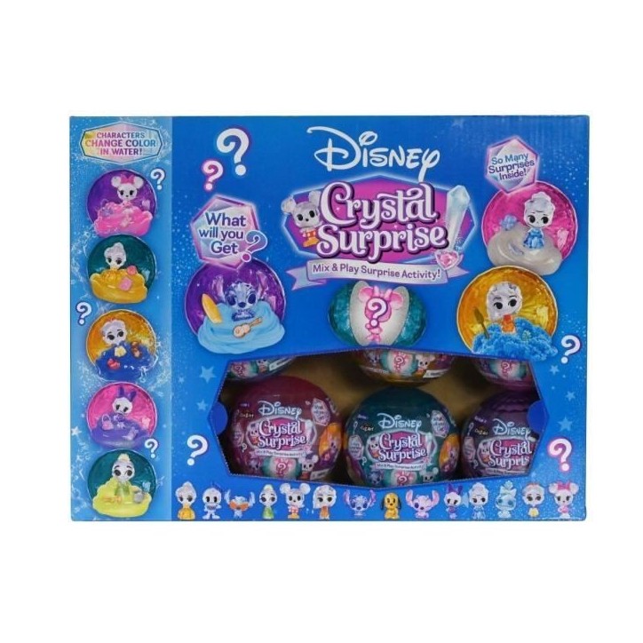 LEXIBOOK - Boules surprise crystal Disney Série 2.5 LEXIBOOK - Boules surprise crystal Disney Série 2.5