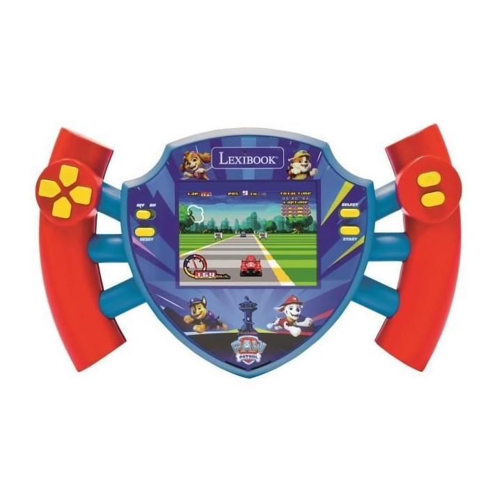 Cyber Arcade Motion Console Portable La Pat' Patrouille avec contrôle gestuel, écran LCD couleur 2.8'' et 50 jeux inclus Cyber Arcade Motion Console Portable La Pat' Patrouille avec contrôle gestuel, écran LCD couleur 2.8'' et 50 jeux inclus