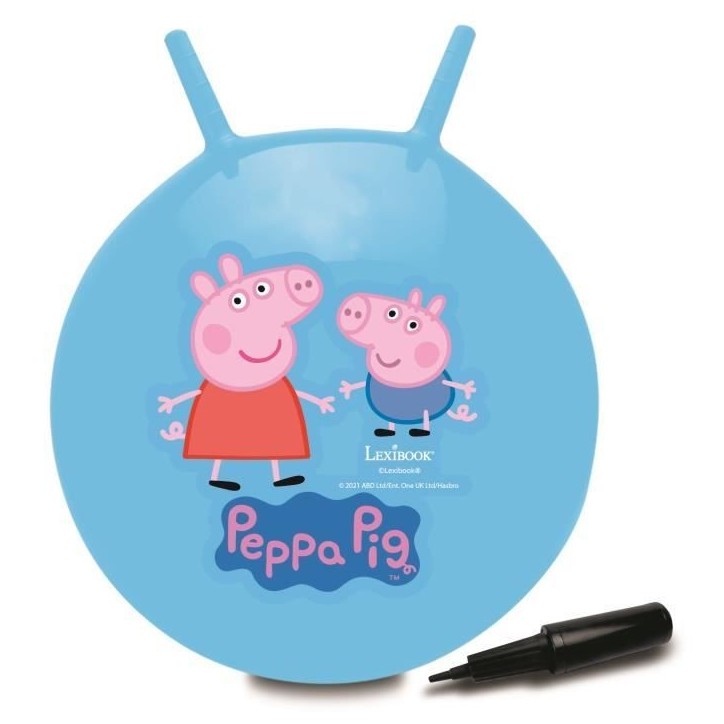 Balle Sauteuse Gonflable Peppa Pig 45cm Balle Sauteuse Gonflable Peppa Pig 45cm