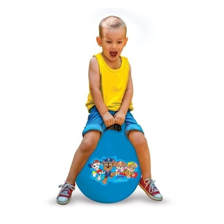 Balle Sauteuse Gonflable Pat' Patrouille - Lexibook - 45cm - Pour Enfant de 3 ans et plus