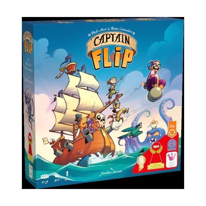 Captain FLip le jeu de societe