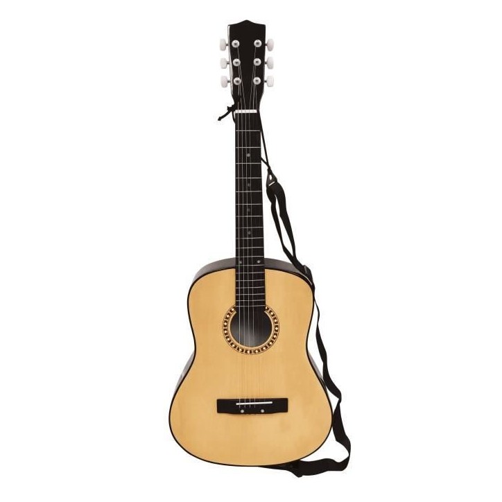 Guitare Acoustique en bois - 91 cm avec housse de transport