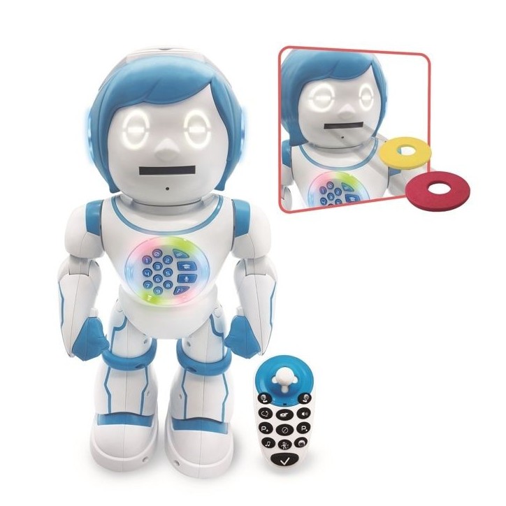 Robot éducatif bilingue POWERMAN KID de LEXIBOOK - Apprendre et jouer en français et en anglais Robot éducatif bilingue POWERMAN KID de LEXIBOOK - Apprendre et jouer en français et en anglais