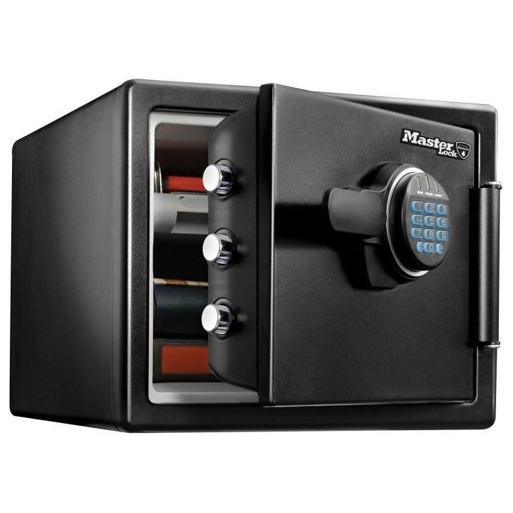 Coffre-fort de sécurité ignifugé et résistant a l'eau 22L - MASTER LOCK LFW082FTC Coffre-fort de sécurité ignifugé et résistant a l'eau 22L - MASTER LOCK LFW082FTC