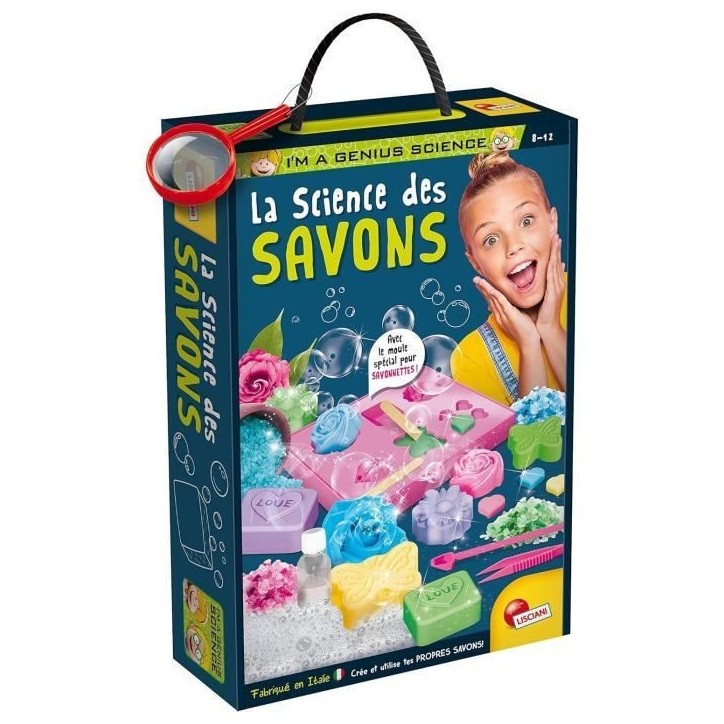 Kit de création de savons personnalisés - Génius Science - LISCIANI