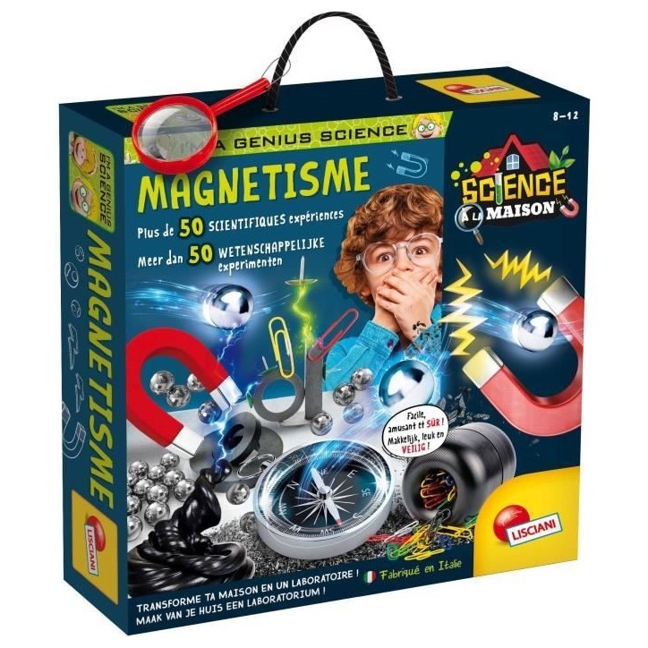 50 expériences de magnétisme - Kit Scientifique - I'M A GENIUS 50 expériences de magnétisme - Kit Scientifique - I'M A GENIUS