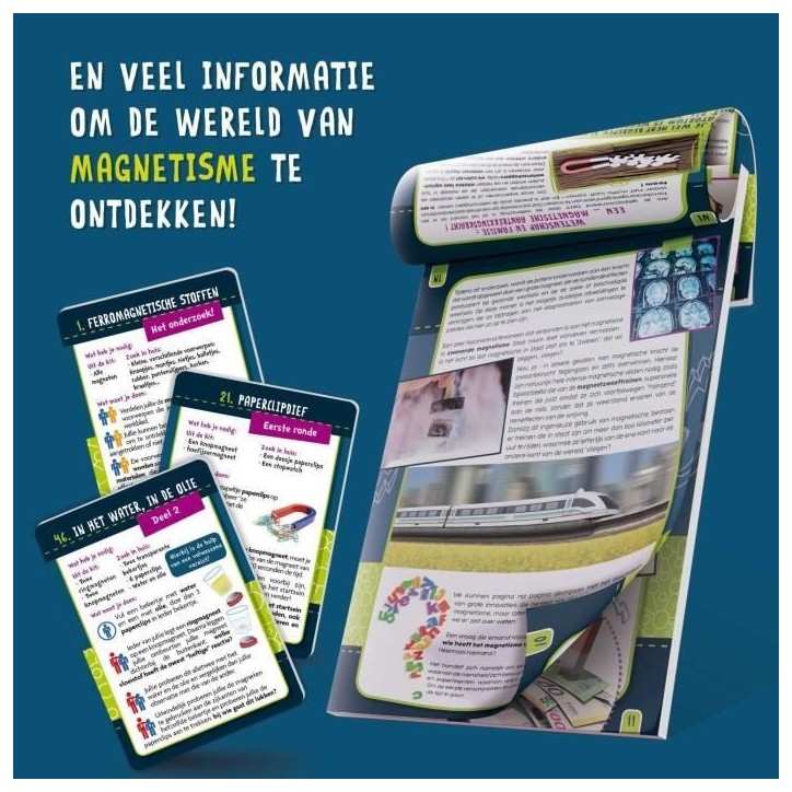 50 expériences de magnétisme - Kit Scientifique - I'M A GENIUS 50 expériences de magnétisme - Kit Scientifique - I'M A GENIUS