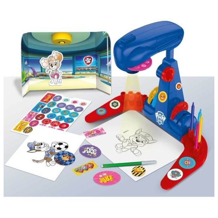 Projecteur de dessins - LISCIANIGIOCHI - PAT'PATROUILLE - Accessoires Inclus, Modeles Pat' Patrouille