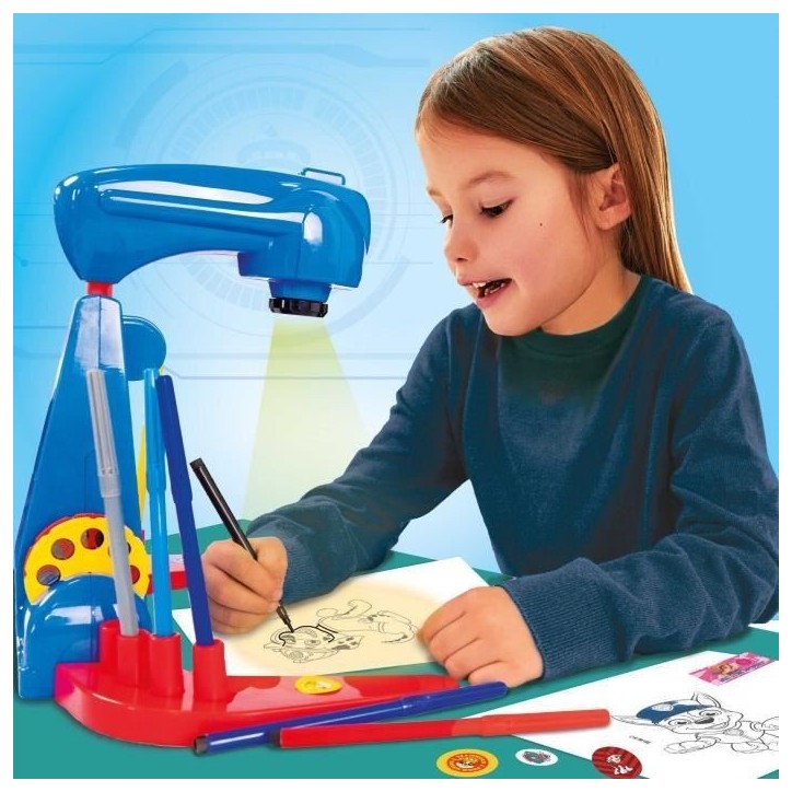 Projecteur de dessins - LISCIANIGIOCHI - PAT'PATROUILLE - Accessoires Inclus, Modeles Pat' Patrouille
