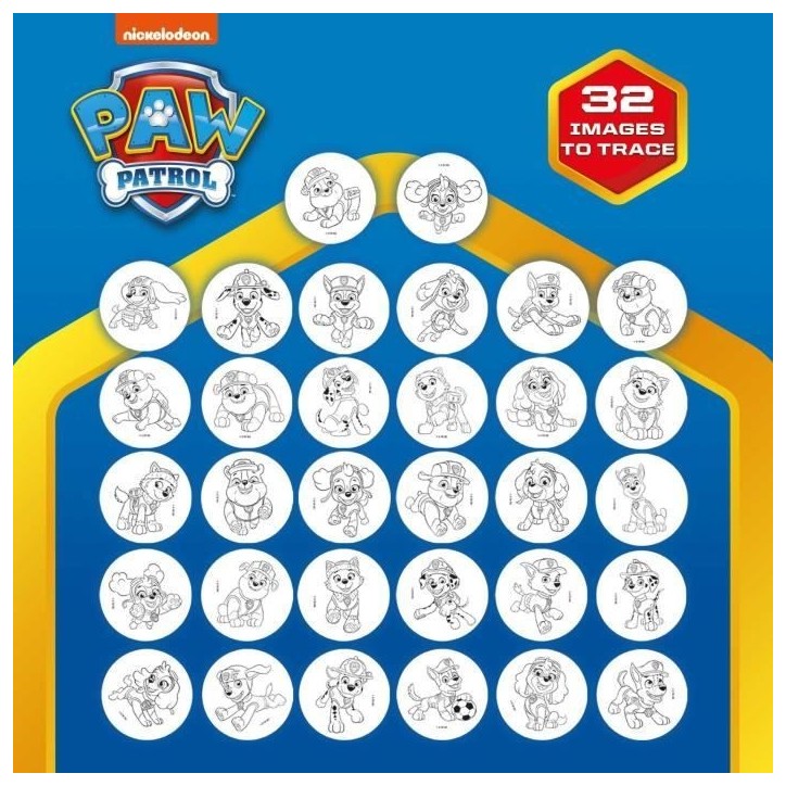 Projecteur de dessins - LISCIANIGIOCHI - PAT'PATROUILLE - Accessoires Inclus, Modeles Pat' Patrouille