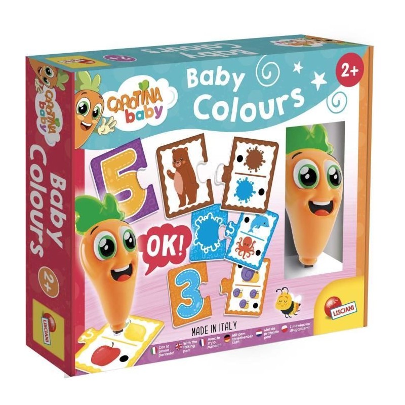 Stylo parlant - CAROTINA BABY - Apprentissage des couleurs, Stylo inte Stylo parlant - CAROTINA BABY - Apprentissage des couleurs, Stylo inte