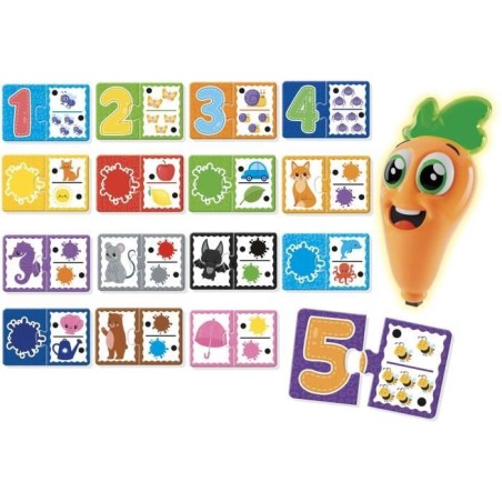 Stylo parlant - CAROTINA BABY - Apprentissage des couleurs, Stylo interactif