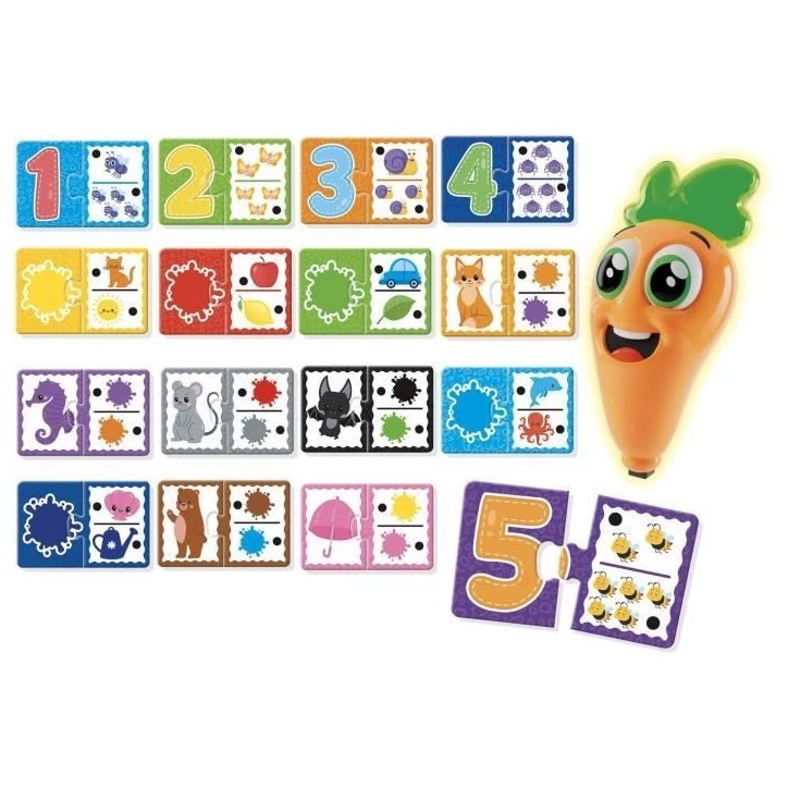 Stylo parlant - CAROTINA BABY - Apprentissage des couleurs, Stylo interactif