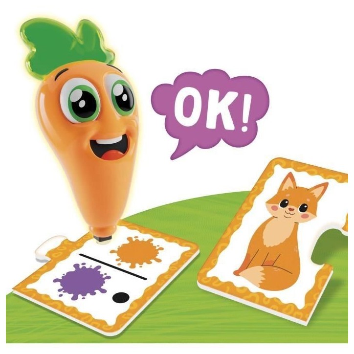 Stylo parlant - CAROTINA BABY - Apprentissage des couleurs, Stylo interactif