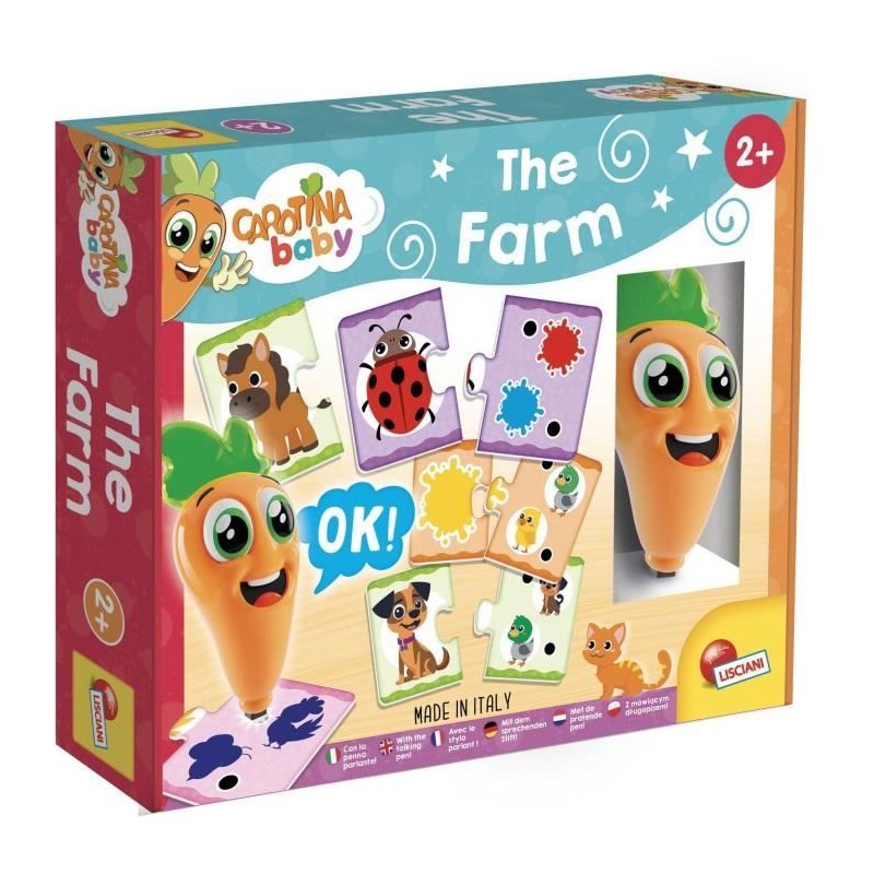 La Ferme - Stylo parlant - CAROTINA BABY - Découverte de la ferme, St La Ferme - Stylo parlant - CAROTINA BABY - Découverte de la ferme, St
