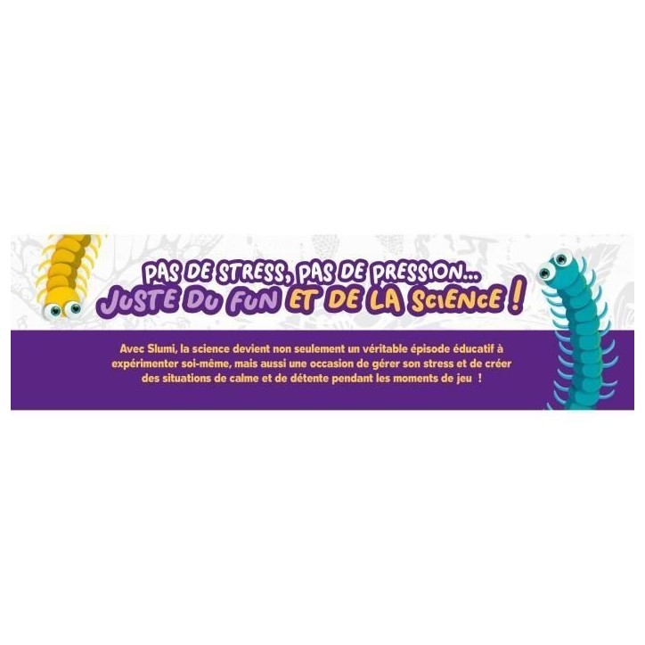 Squish et slime - Kit Scientifique - SLUMI SCIENCE - Composants Variés, Recettes Illustrées Squish et slime - Kit Scientifique - SLUMI SCIENCE - Composants Variés, Recettes Illustrées