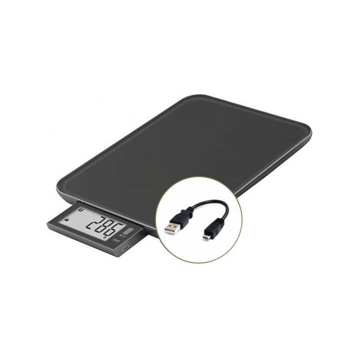 Balance culinaire - Slide 10 - Noir - USB - Réparable LITTLE BALANCE Balance culinaire - Slide 10 - Noir - USB - Réparable LITTLE BALANCE