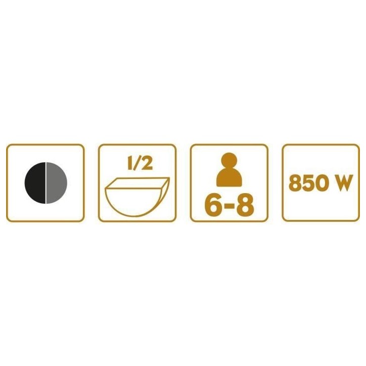 Appareil a raclette LITTLE BALANCE - Savoyarde Demi Meule - Jusqu'a 6 personnes - Design Meuuuh - 850W Appareil a raclette LITTLE BALANCE - Savoyarde Demi Meule - Jusqu'a 6 personnes - Design Meuuuh - 850W