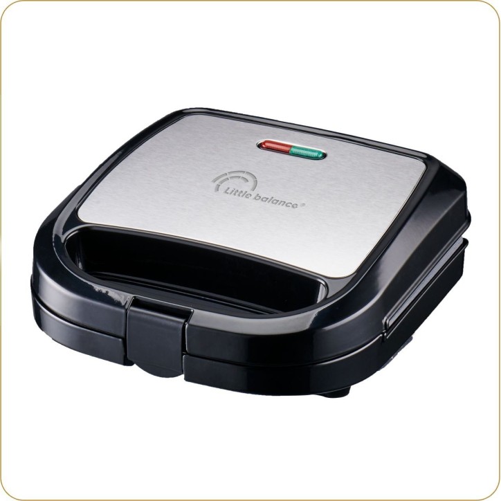 Gaufrier LITTLE BALANCE - Happy Gaufres - Revetement antiadhésif sans PFAS - 750W Gaufrier LITTLE BALANCE - Happy Gaufres - Revetement antiadhésif sans PFAS - 750W