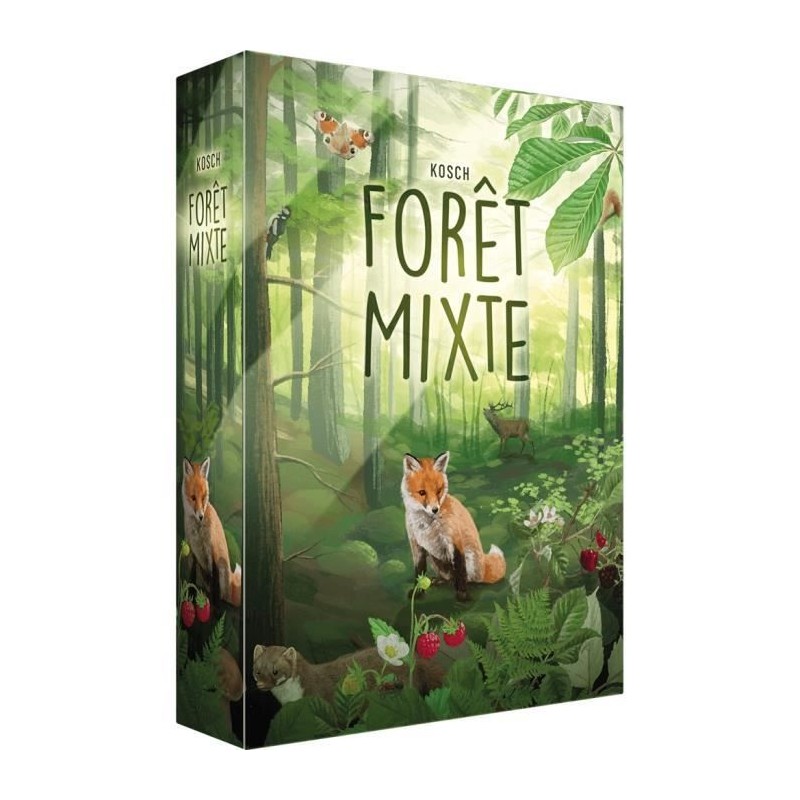 Jeu de société - ASMODEE - LKGFOM01FR - Foret mixte - 180 cartes - 6 Jeu de société - ASMODEE - LKGFOM01FR - Foret mixte - 180 cartes - 6