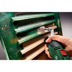 Lot de 3 abrasifs coniques Bosch PRR 30mm G80 pour poncer bois, métal