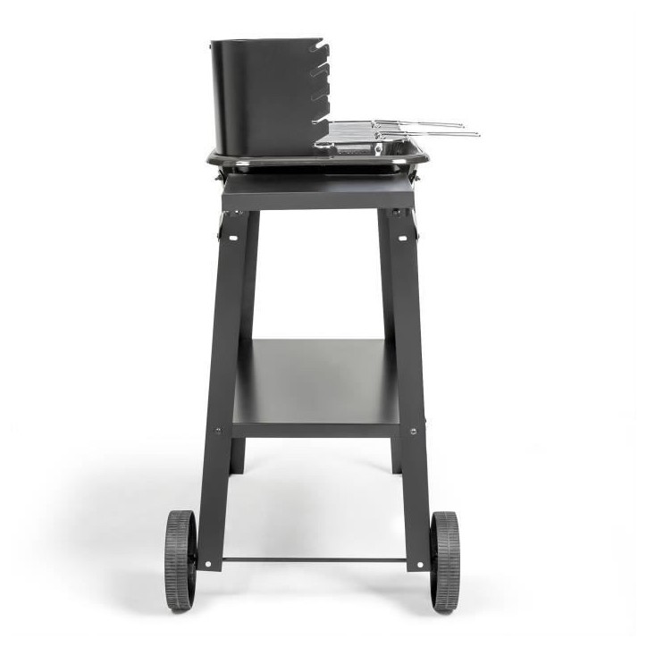 Barbecue a charbon - LIVOO - DOC328 - Inox - Surface de cuisson 48,5 x 28,8 cm - Hauteur réglable 70-84 cm Barbecue a charbon - LIVOO - DOC328 - Inox - Surface de cuisson 48,5 x 28,8 cm - Hauteur réglable 70-84 cm