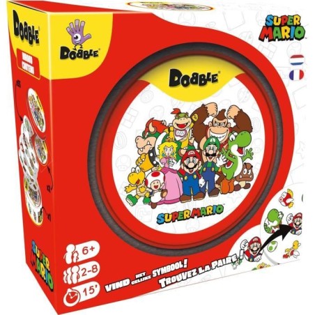Jeu d'ambiance - Nintendo - Dobble : Super Mario - 2 joueurs ou plus -