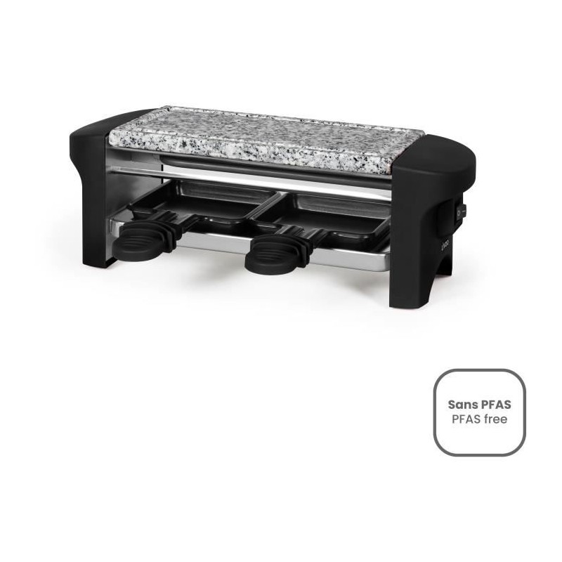 Appareil a raclette 2 personnes - LIVOO - DOC156N - 350W - 2 personnes