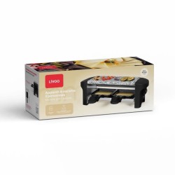 Appareil a raclette 2 personnes - LIVOO - DOC156N - 350W - 2 personnes