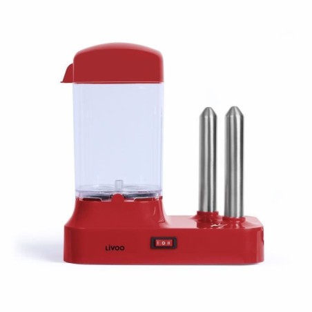Machine a hot-dog - LIVOO - DOC238RC - 340W - Jusqu'a 6 saucisses - Cu