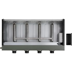 Plancha gaz - LIVOO - DOC325 - 83,5 x 47 x 24 cm - 4 brûleurs - Vert